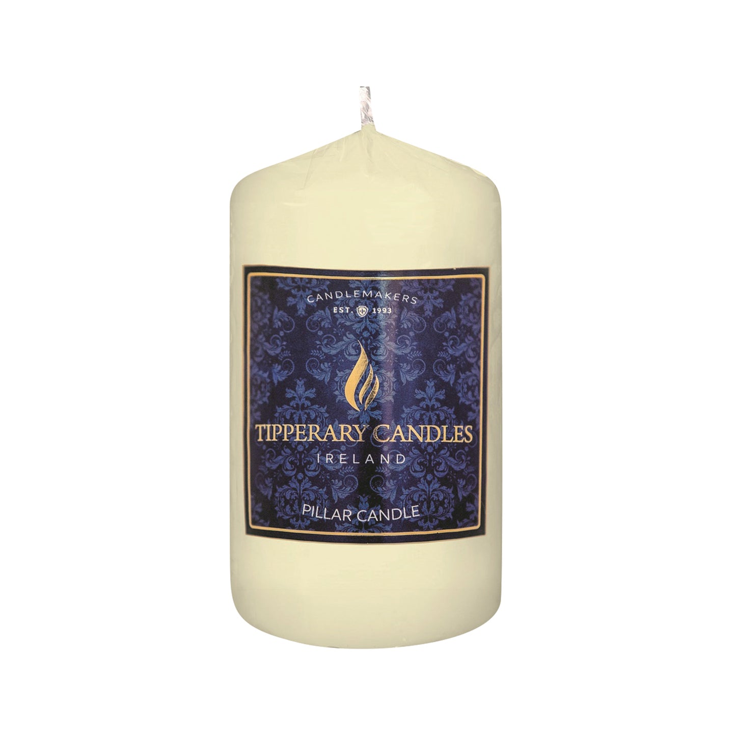 Ivory Pillar Candle - W80/H100 60hrs