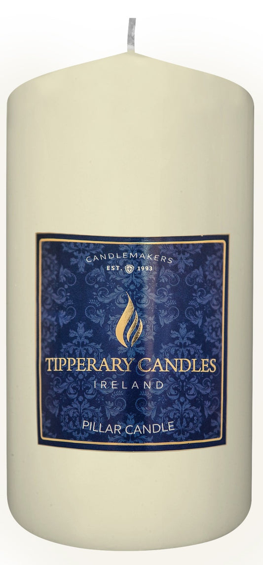 Ivory Pillar Candle - W100/H200 - 165hrs burning
